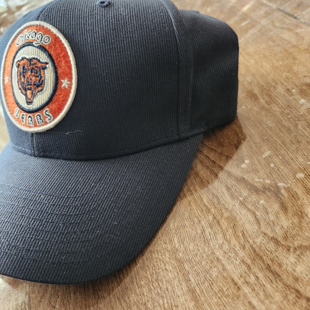 NFL Bears Vintage Navy Cap By Reebok Adjustable - Picture 3 of 8